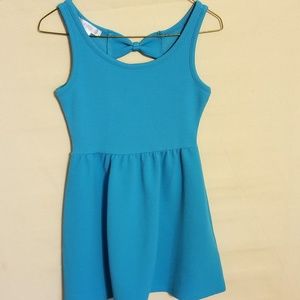 🔵Turquoise skater dress